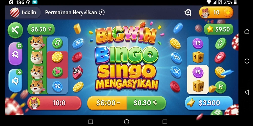 Screenshot gameplay BIGWIN yang menarik dan seru.