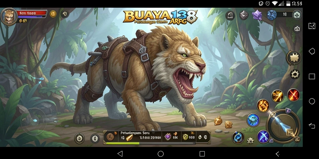 Tangkapan layar gameplay seru dalam dunia ARPG BUAYA138.