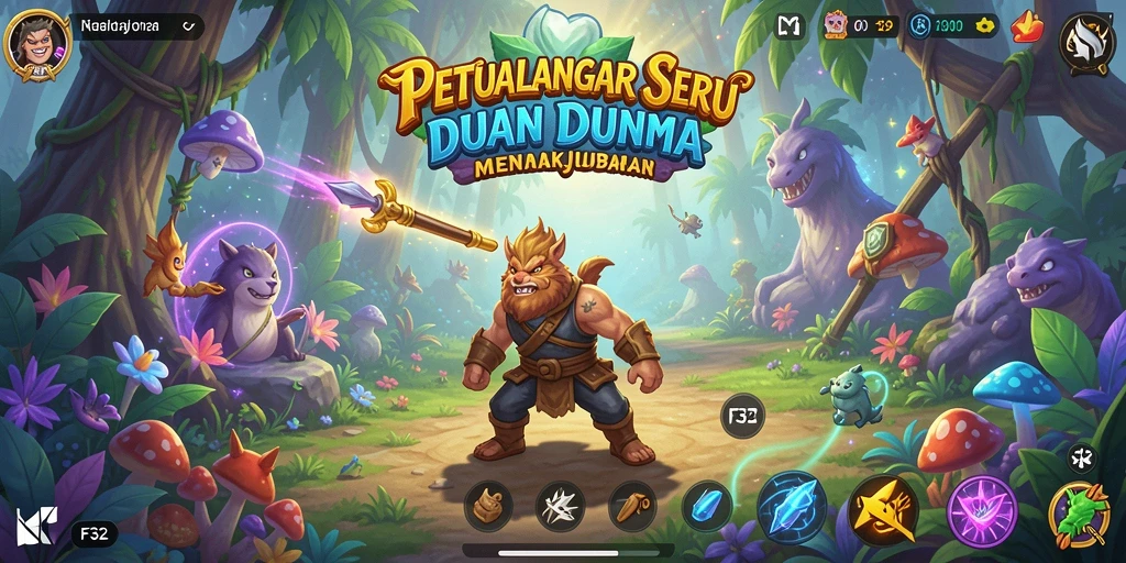Tampak menakjubkan dalam gameplay petualangan F32.