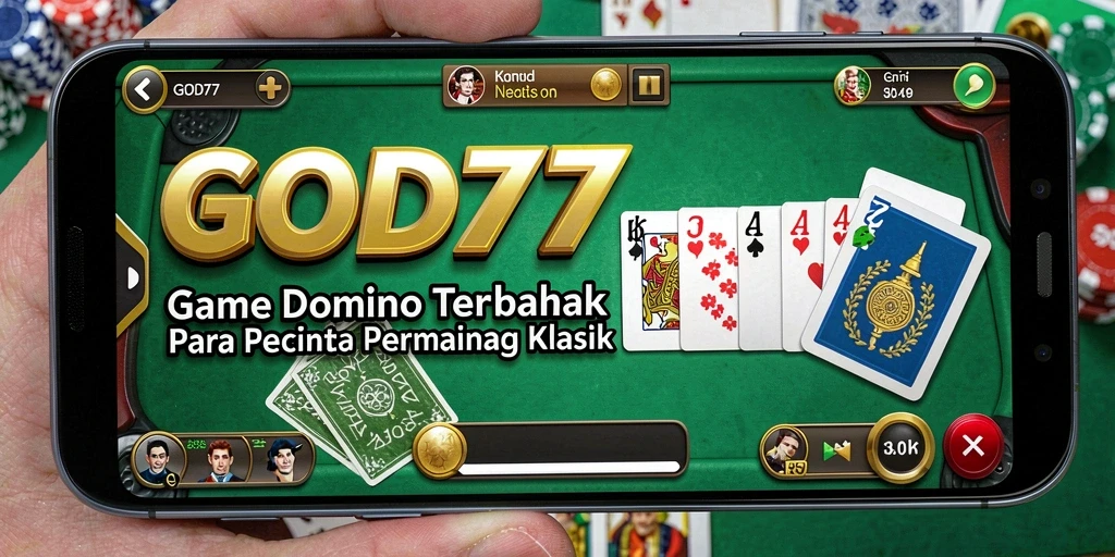 Tampilan gameplay GOD77 yang menarik dan seru.
