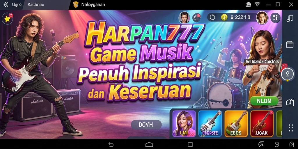 Tampilan gameplay HARAPAN777 yang menarik dan dinamis.