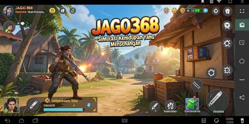 Tampilan gameplay menarik dari JAGO368 dengan aktivitas simulasi yang seru.