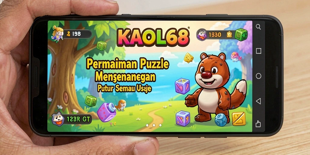 Tampilan menarik dari gameplay KAOL68 yang mengasah otak.