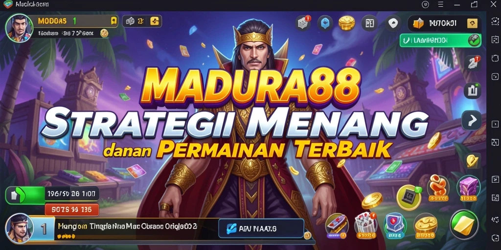 Tampilan gameplay menarik di MADURA88 dengan strategi yang mendebarkan.