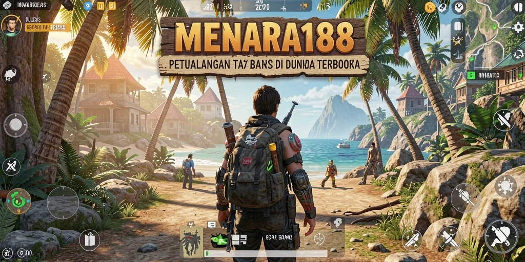 Tampilan menakjubkan dari dunia terbuka MENARA188.