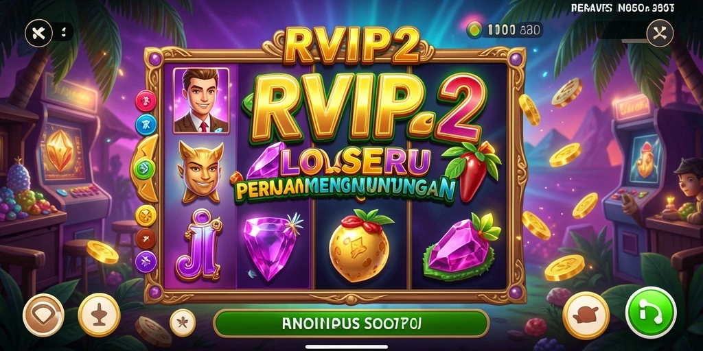 Tampilan khas gameplay Slot di RVIP2 yang menegangkan.